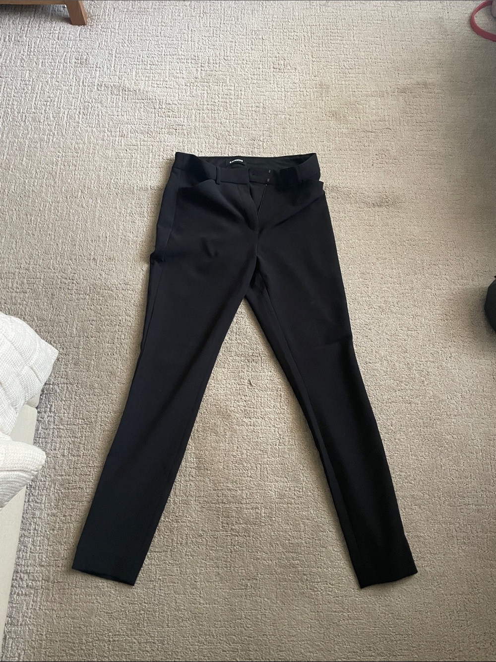 Express Black Dress Pants with Hook Closure